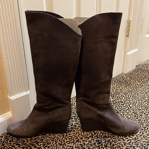 KORS Michael Kors tall brown suede boot size 9 - Picture 2 of 12
